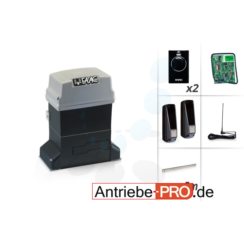 Set Schiebetorantrieb FAAC 746 ER Z16 