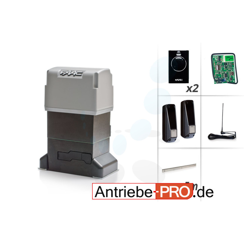 Set Schiebetorantrieb FAAC 844 ER Z16 