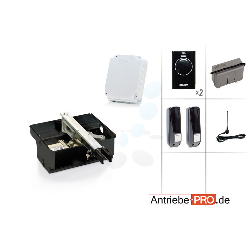 Set Unterflurantrieb FAAC 770 24V/1 