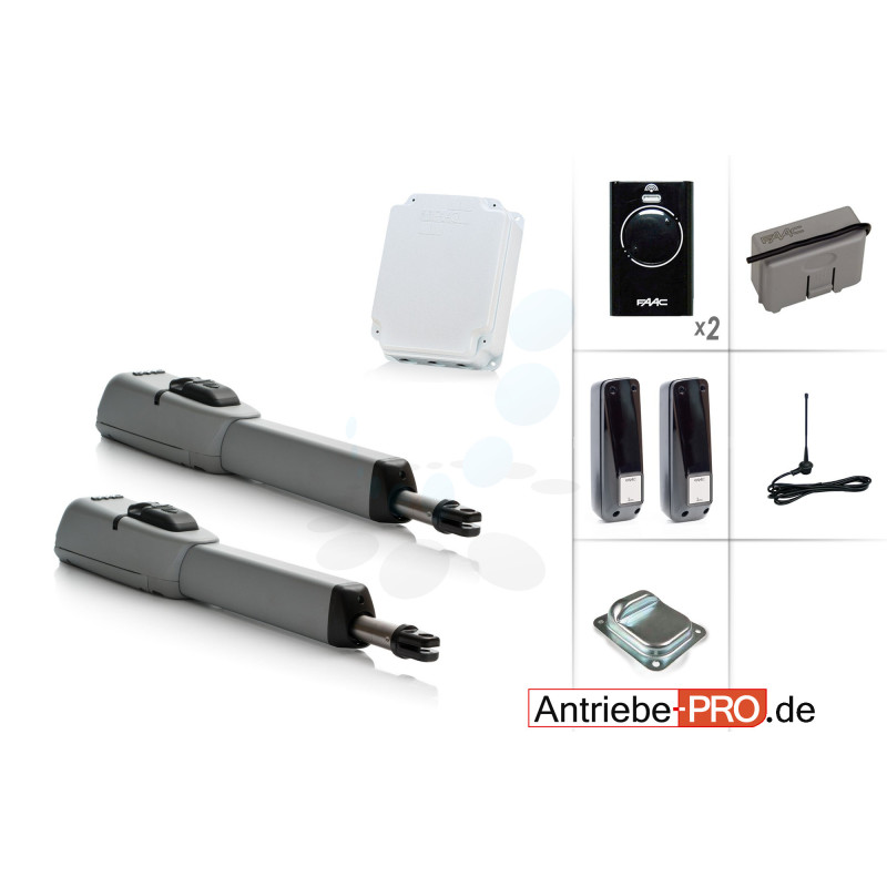 Set Drehtorantrieb FAAC 415 LS 24V/2 